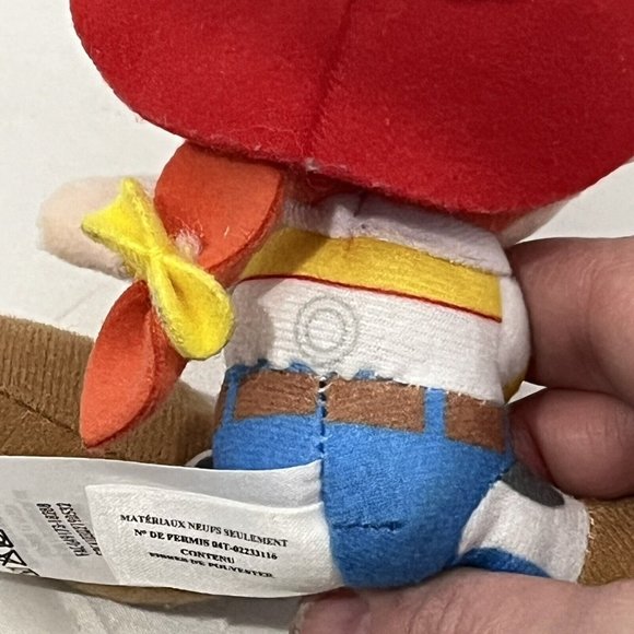 Disney Tiny Big Feet  Pixar Toy Story Jessie Cowgirl Small Plush Stuffed Animal - Picture 9 of 13